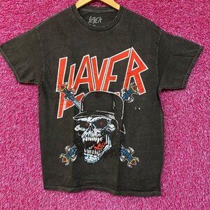 Slayer Hermit Thrash Metal Band T-Shirt Medium